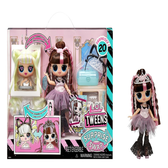 L.O.L. Surprise Tweens Surprise Swap Fashion Doll (Bronze-2-Blonde Billie)